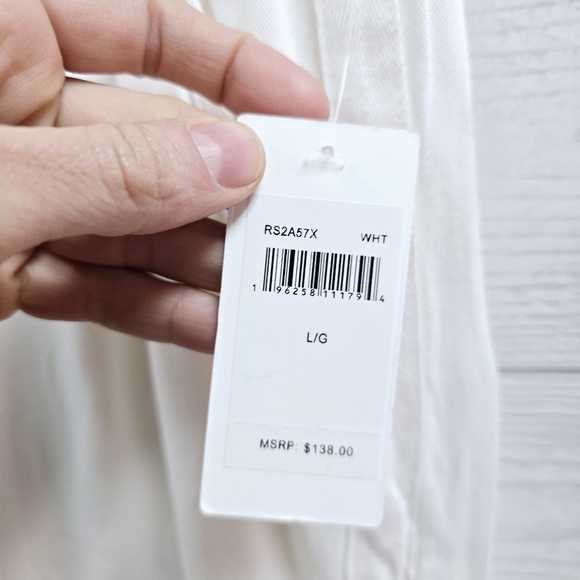 Splendid‎ White Drawstring Shorts - Picture 3 of 8